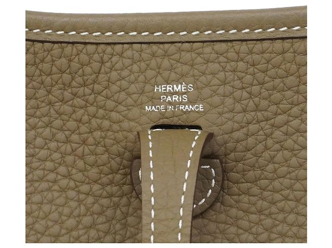 Hermès Hermes Evelyne TPM Schultertasche Taupe - Ansicht 5