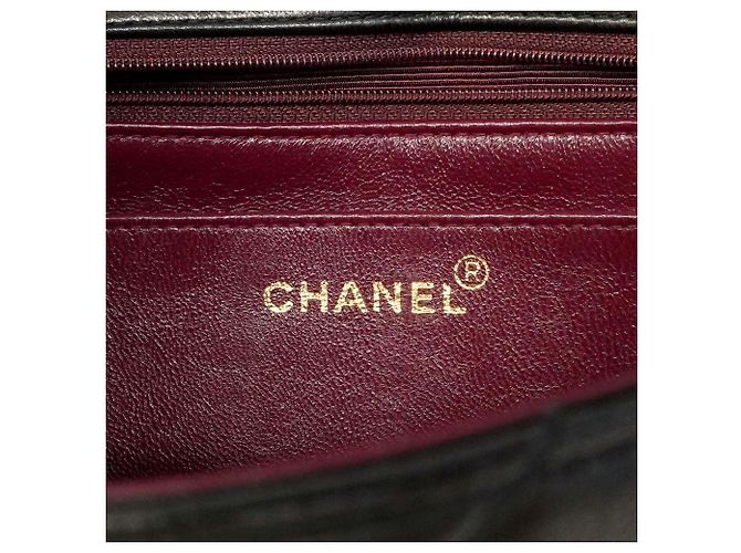 Borsa a tracolla Chanel Diana Chain Nero - vista 5