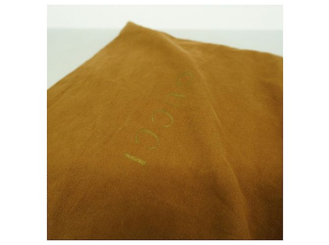 Borsa a Tracolla Gucci GG Canvas 145857 Beige Bordò - vista 10