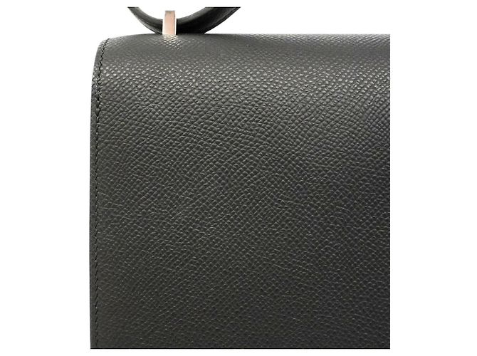 Hermès Borsa a tracolla Hermes Constance Mini Nero - vista 6