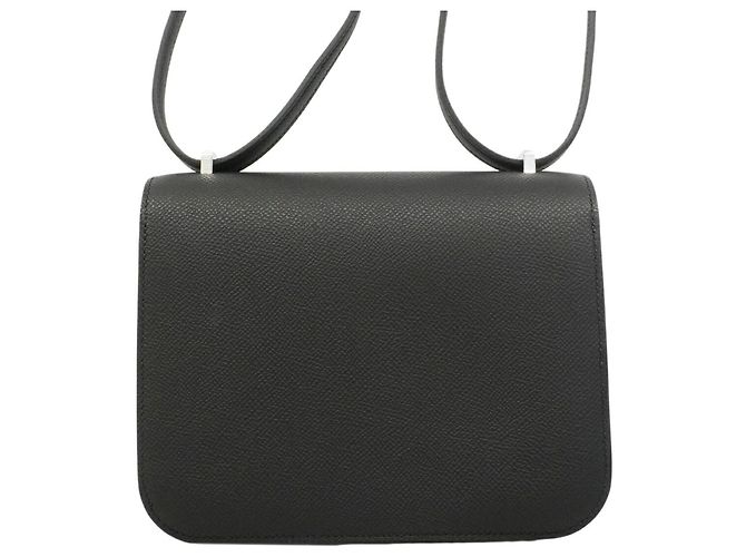 Hermès Borsa a tracolla Hermes Constance Mini Nero - vista 8