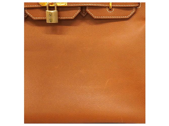 Hermès Sac à main Hermes Birkin 35 Doré - vue 10