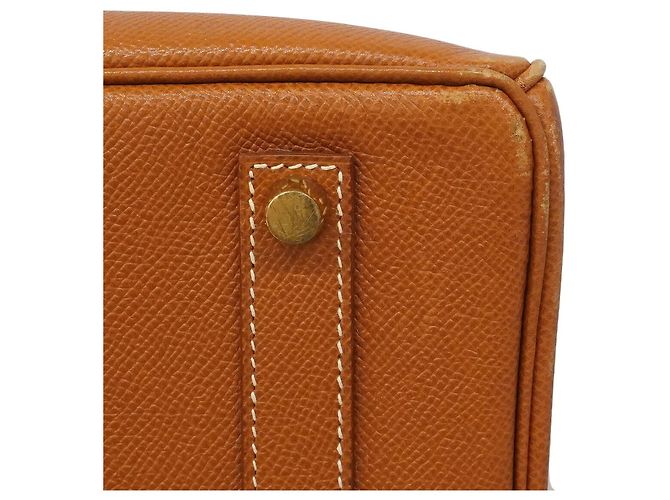 Hermès Sac à main Hermes Birkin 35 Doré - vue 11
