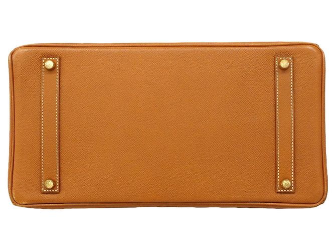 Hermès Sac à main Hermes Birkin 35 Doré - vue 3