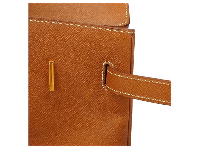 Hermès Sac à main Hermes Birkin 35 Doré - vue 8