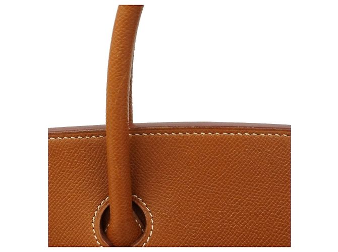 Hermès Sac à main Hermes Birkin 35 Doré - vue 9