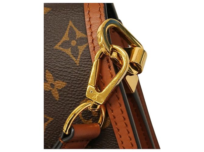 Borsa a tracolla MINI Dauphine Monogram Reverse Louis Vuitton Marrone - vista 10