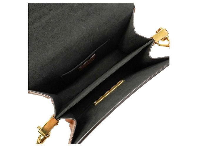 Borsa a tracolla MINI Dauphine Monogram Reverse Louis Vuitton Marrone - vista 4
