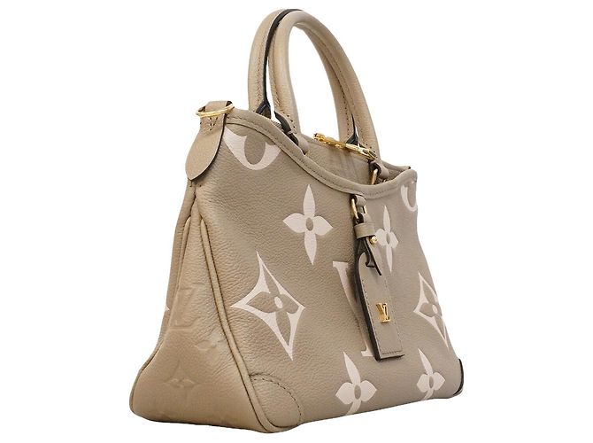 Louis Vuitton Monogram Empreinte Trianon PM Handbag Beige - view 2