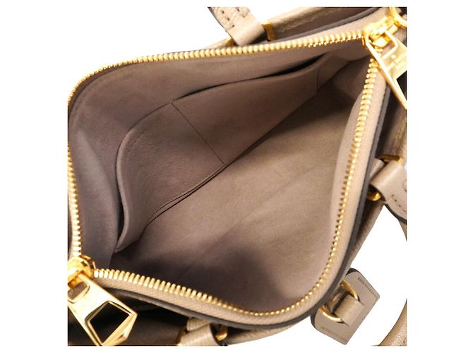 Louis Vuitton Monogram Empreinte Trianon PM Handbag Beige - view 4