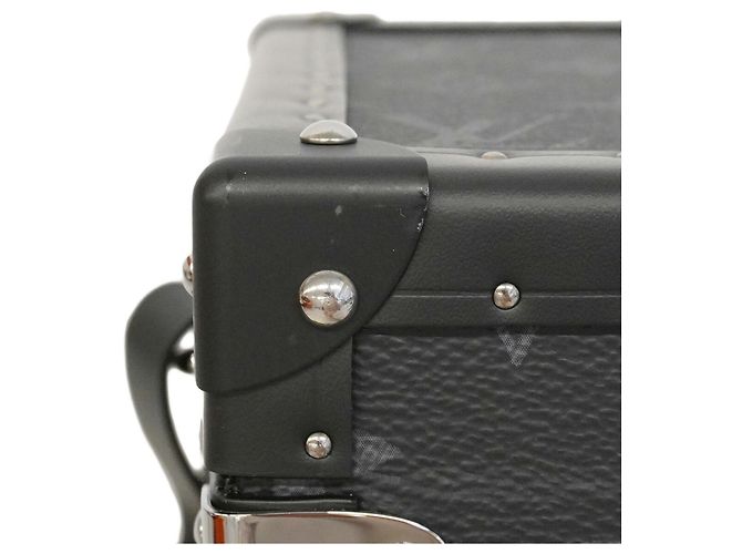 Borsa a tracolla Louis Vuitton Monogram Eclipse Nero - vista 12
