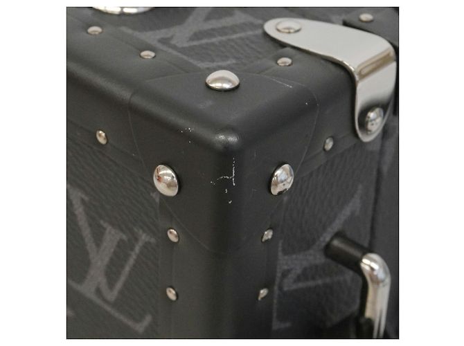Borsa a tracolla Louis Vuitton Monogram Eclipse Nero - vista 7