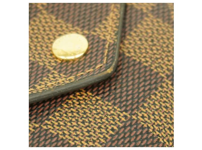 Cartera Louis Vuitton Tri-fold Rosa Damier ebene - vista 8