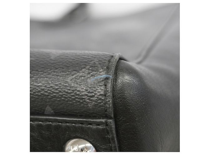 Louis Vuitton Monogram Eclipse Grand Sac Tote Bag Nero - vista 6
