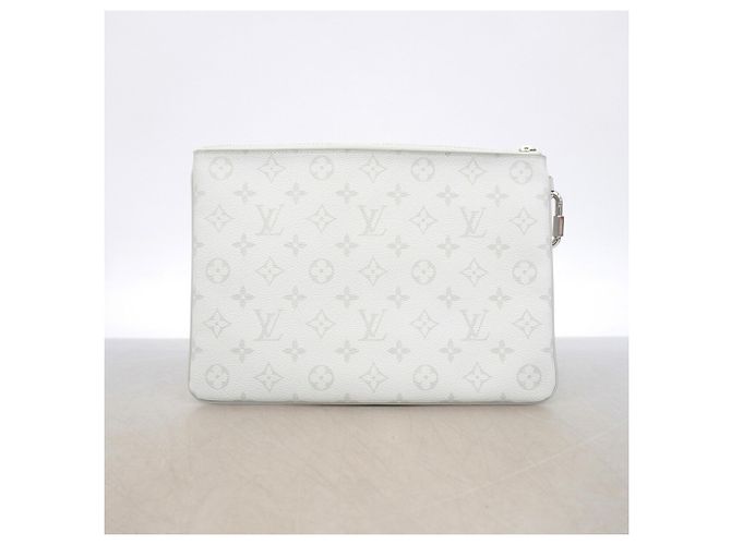 Pouch con zip Louis Vuitton Monogram Story Marrone Giallo - vista 9