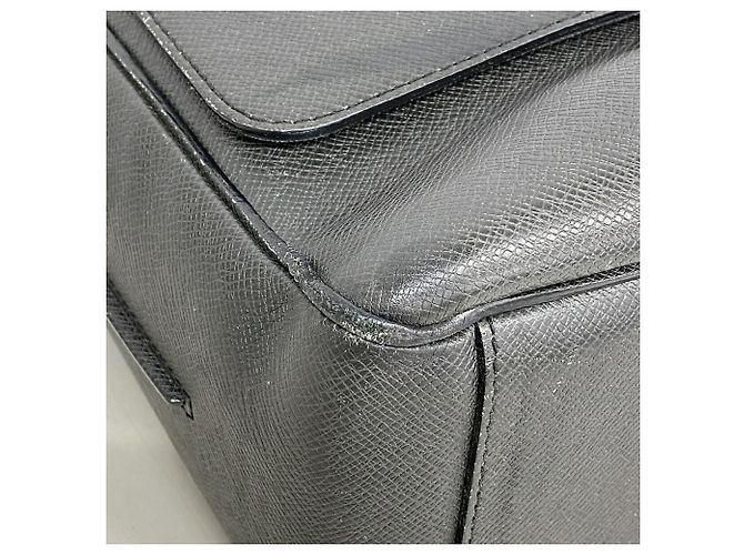 Louis Vuitton Taiga Roman GM Schultertasche Grau - Ansicht 6