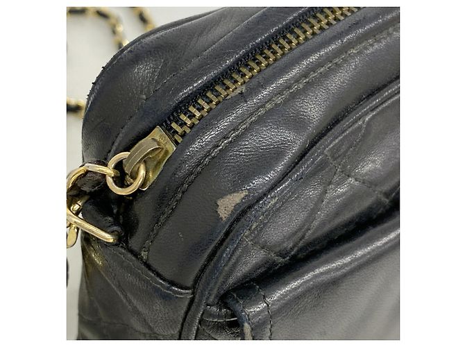Borsa a tracolla Chanel Matelassé Nero - vista 7