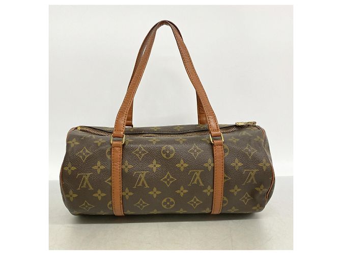 Borsa Louis Vuitton Monogram Papillon 30 Marrone - vista 12