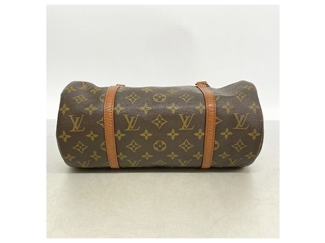 Borsa Louis Vuitton Monogram Papillon 30 Marrone - vista 3