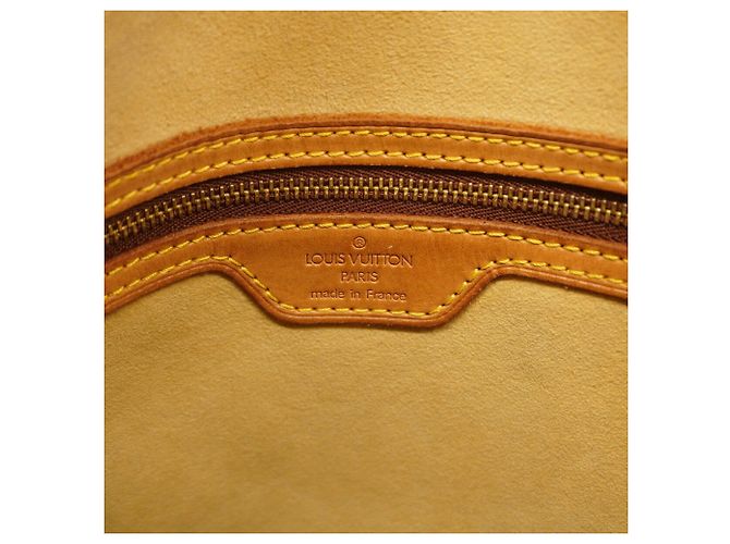 Borsa a tracolla Louis Vuitton Monogram Looping GM Marrone - vista 5