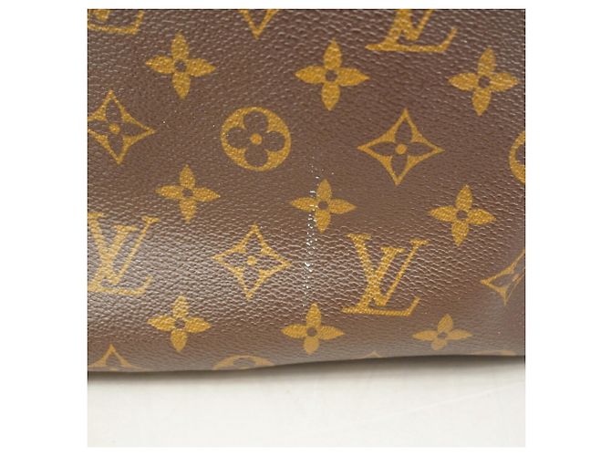 Borsa a tracolla Louis Vuitton Monogram Looping GM Marrone - vista 6