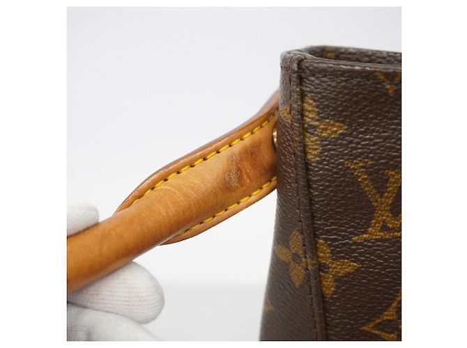 Borsa a tracolla Louis Vuitton Monogram Looping GM Marrone - vista 7