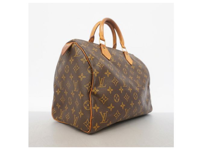 Borsa a mano Louis Vuitton Monogram Speedy 30 Marrone - vista 2