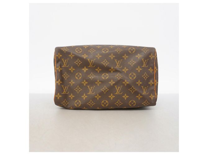 Borsa a mano Louis Vuitton Monogram Speedy 30 Marrone - vista 3