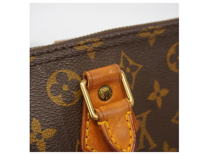 Borsa a mano Louis Vuitton Monogram Speedy 30 Marrone - vista 9