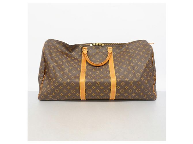 Louis Vuitton Boston Monogram Keepall 60 Braun - Ansicht 15