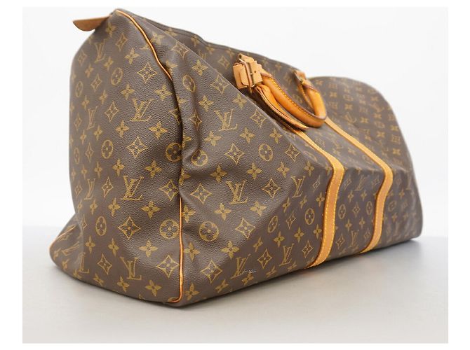 Louis Vuitton Boston Monogram Keepall 60 Braun - Ansicht 2