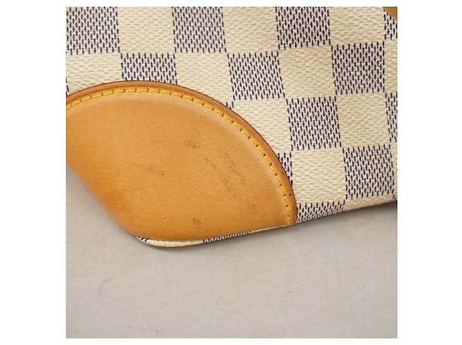 Borsa Tote Louis Vuitton Damier Azur Hampstead PM Bianco - vista 7