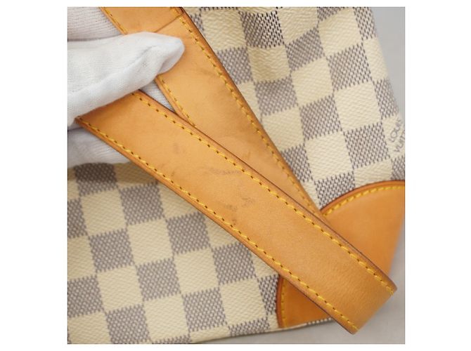 Borsa Tote Louis Vuitton Damier Azur Hampstead PM Bianco - vista 8