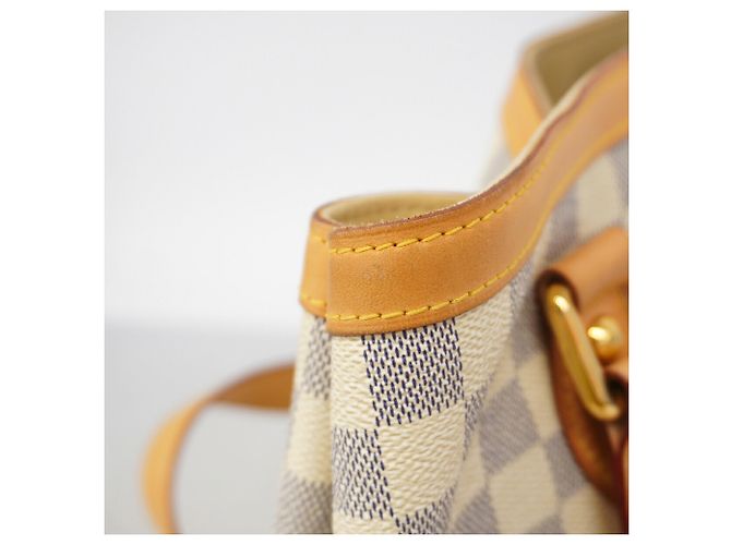 Borsa Tote Louis Vuitton Damier Azur Hampstead PM Bianco - vista 9
