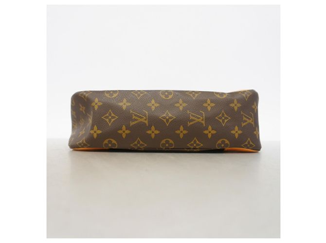 Borsa a tracolla Louis Vuitton Monogram Boulogne 30 Marrone - vista 3