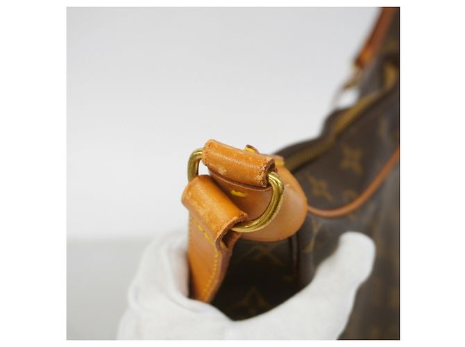 Borsa a tracolla Louis Vuitton Monogram Boulogne 30 Marrone - vista 8