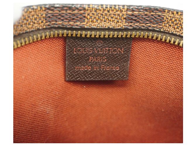 Louis Vuitton Damier Trousse Makeup Bag/Pouch N51982 Ebene Damier ebene - vista 5