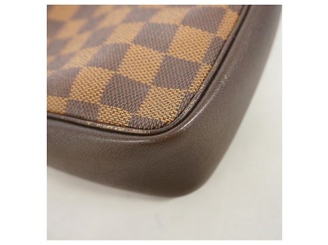 Louis Vuitton Damier Trousse Makeup Bag/Pouch N51982 Ebene Damier ebene - vista 6