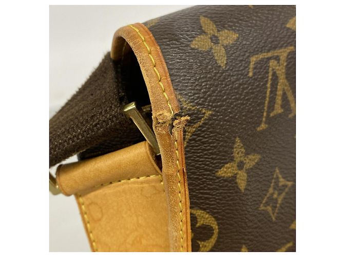 Borsa a tracolla Louis Vuitton Monogram Bosphore PM Marrone - vista 6