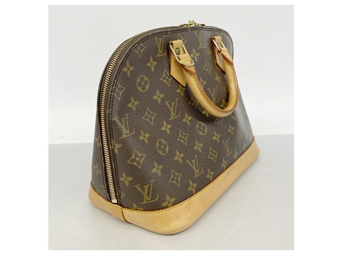 Borsa a mano Louis Vuitton Alma Monogram Marrone - vista 2