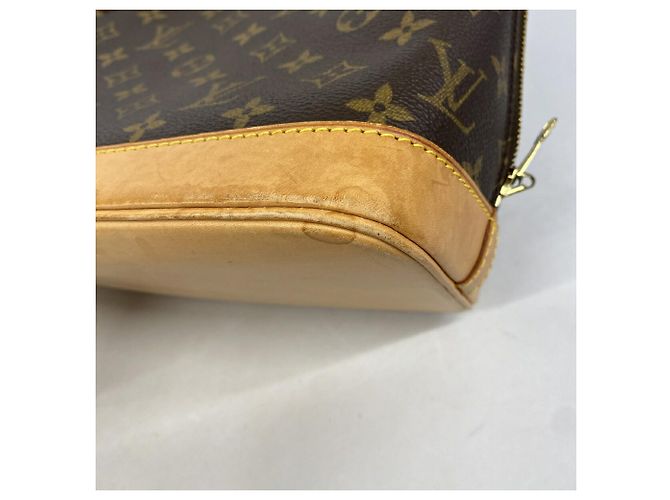 Borsa a mano Louis Vuitton Alma Monogram Marrone - vista 6