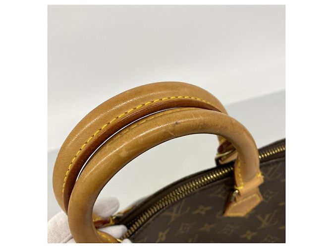 Borsa a mano Louis Vuitton Alma Monogram Marrone - vista 7