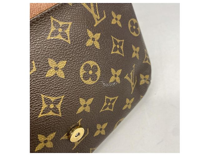 Borsa a tracolla Louis Vuitton Monogram Musette Tango Marrone - vista 10