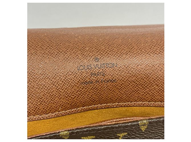 Borsa a tracolla Louis Vuitton Monogram Musette Tango Marrone - vista 5