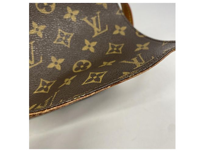 Borsa a tracolla Louis Vuitton Monogram Musette Tango Marrone - vista 8