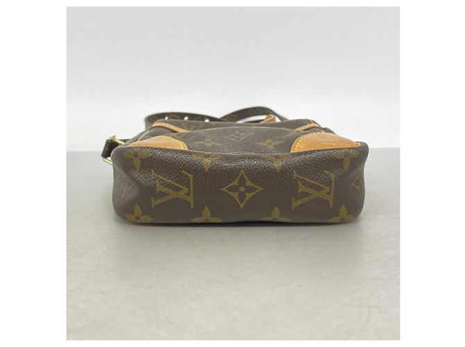 Borsa a tracolla Louis Vuitton Monogram Danube Marrone - vista 3