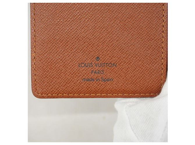 Louis Vuitton Monogram Agenda Poche R20503 Marrone - vista 4
