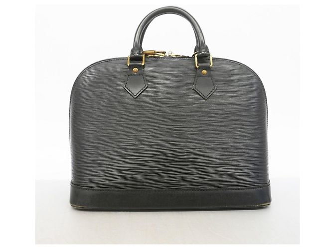 Bolsa Louis Vuitton Alma Epi Preto - vista 10