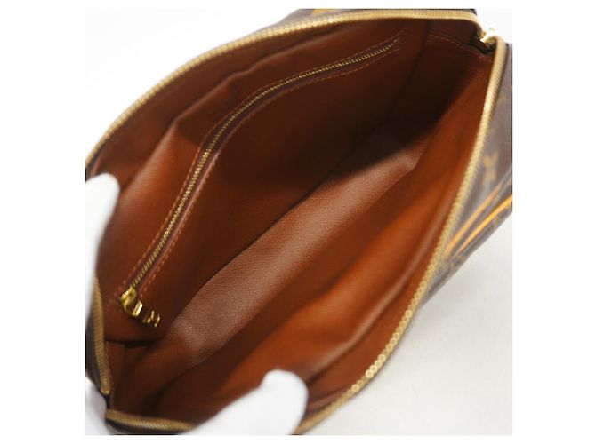 Borsa a tracolla Louis Vuitton Monogram Nile Marrone - vista 4