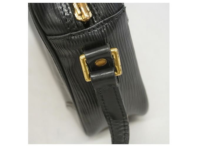 Borsa a tracolla Louis Vuitton Epi Trocadero 24 Nero - vista 10